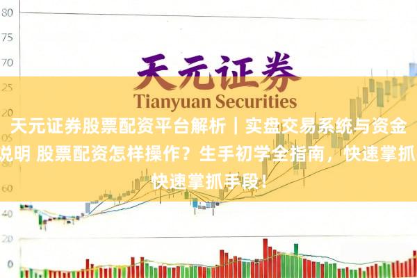 天元证券股票配资平台解析｜实盘交易系统与资金安全说明 股票配资怎样操作？生手初学全指南，快速掌抓手段！